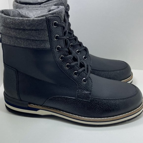 Other - BNIB Mens DKNY Combat laced Boot Black see sizes chart